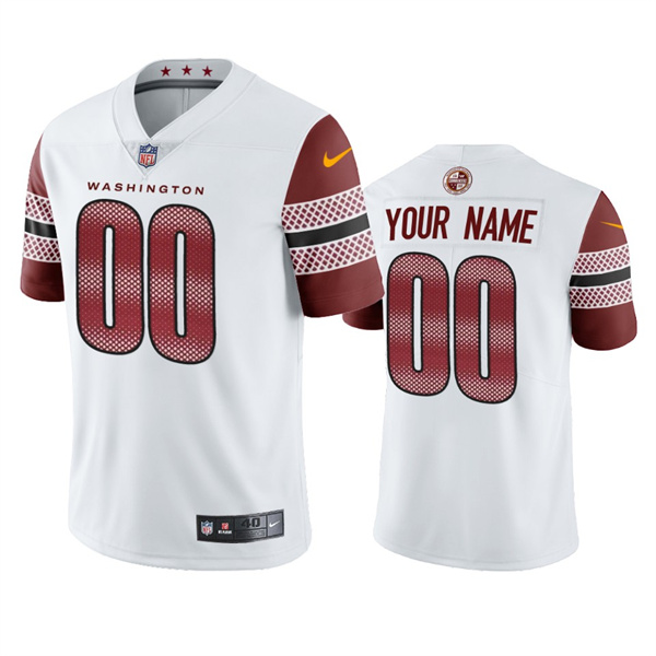 Custom Washington Commanders Vapor Untouchable Limited Jersey